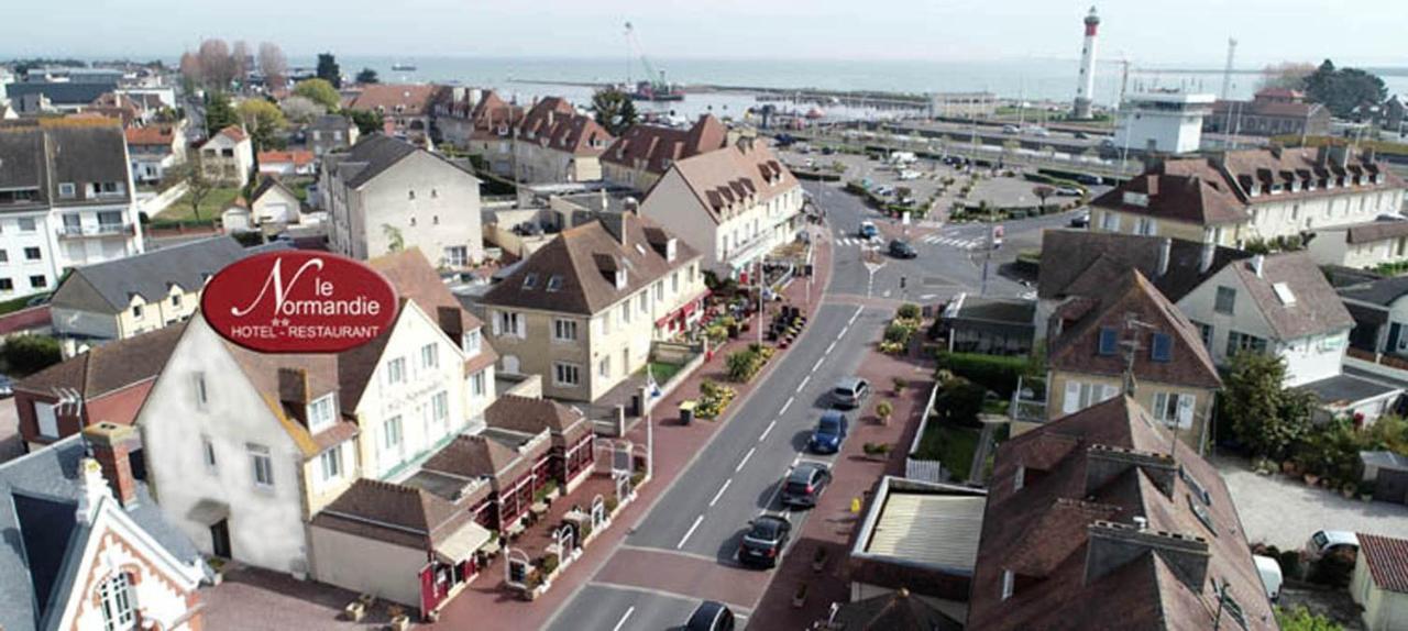 Hotel-Restaurant Le Normandie Luc-sur-Mer Eksteriør bilde